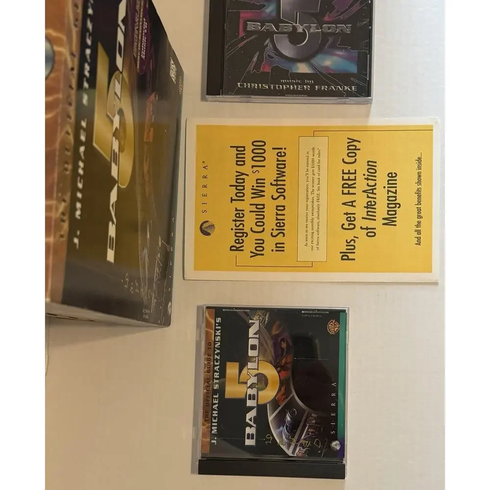 Official Guide to Babylon 5 for PC Win 95 and MAC CD BOXED